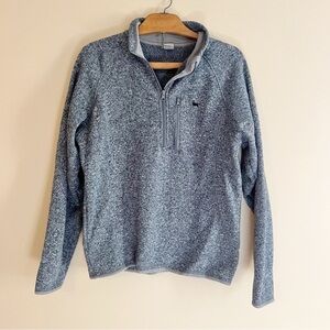 The Black Dog Gray Quarter Zip